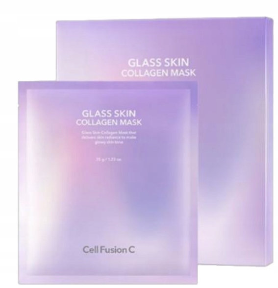 Cell Fusion C GLASS Glass Skin Collagen Mask 1x35g Maska