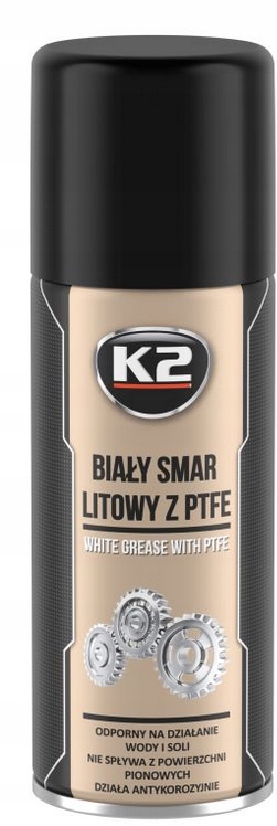 

K2 Biały Smar Litowy Z Ptfe 400ml