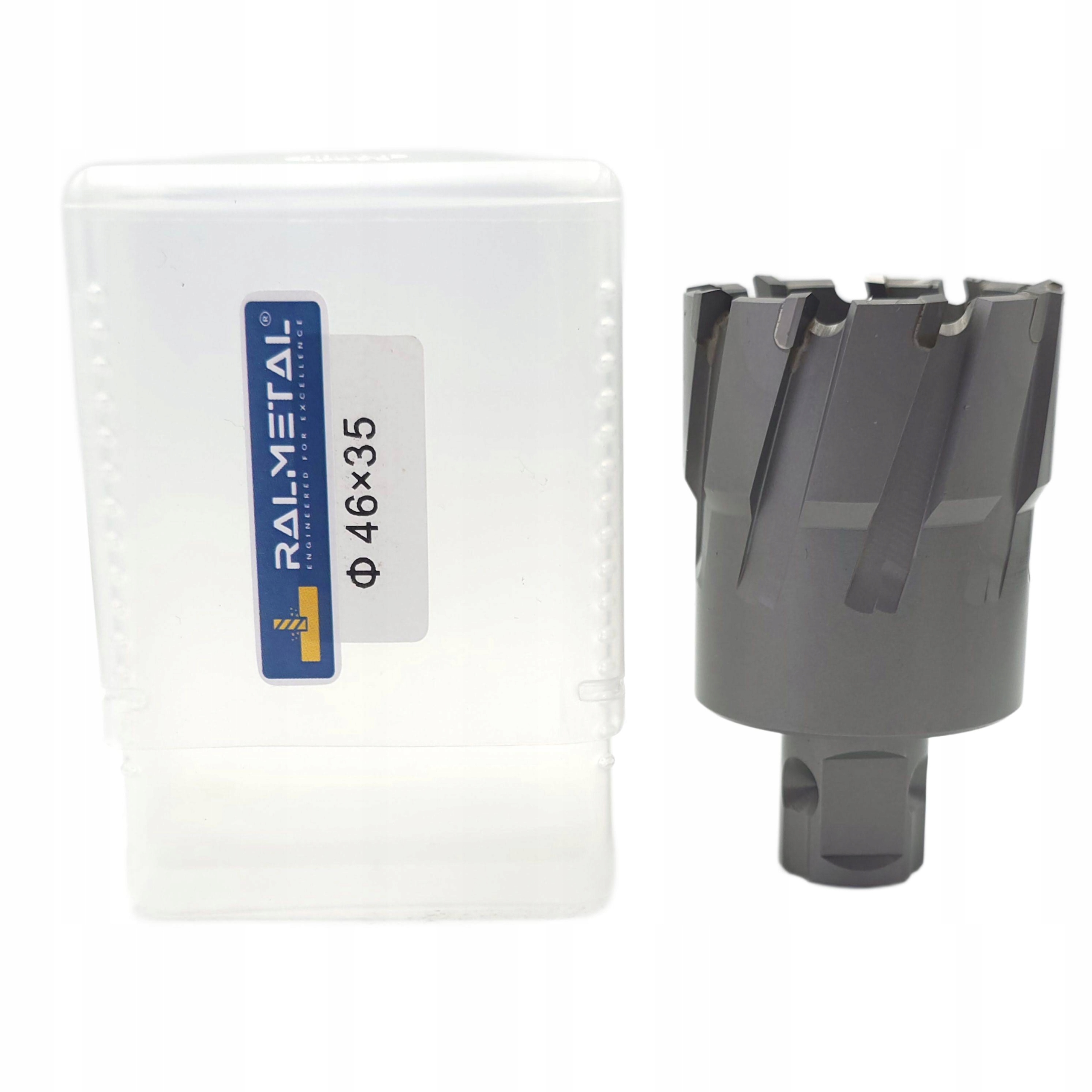 Trepanační fréza Tct Uni 46 x 35 mm Weldon Nitto 60 Hrc