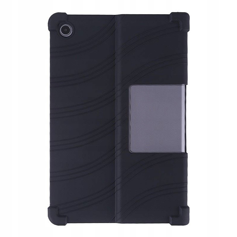 Etui do Lenovo Tab Plus Tab+ 2024 11.5 cali Silikon czarne i Szkło