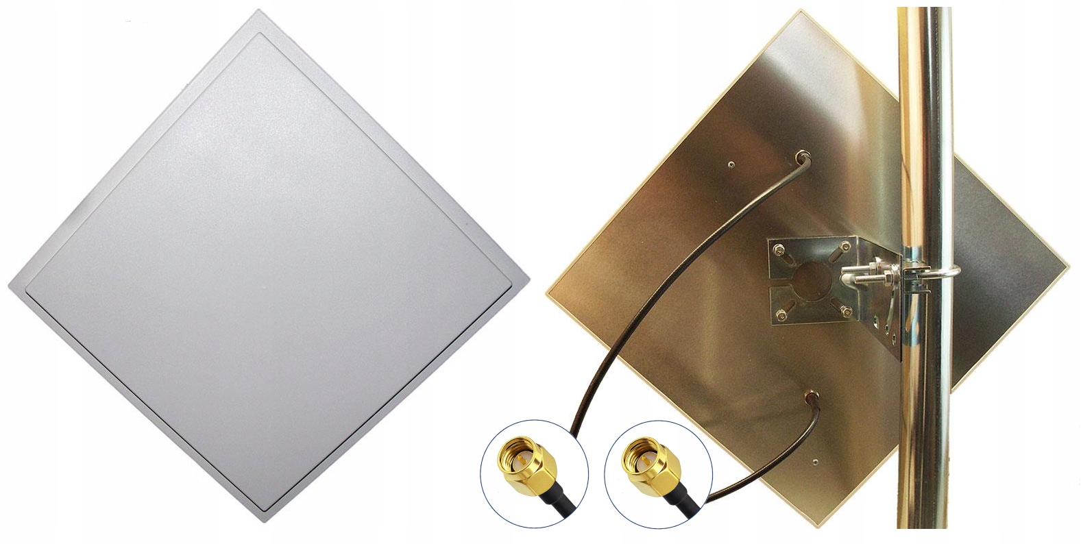 Anténa LTE-A/4G/5G 17dBi 1800-2600MHz Mimo konektor Sma 15 m kábel