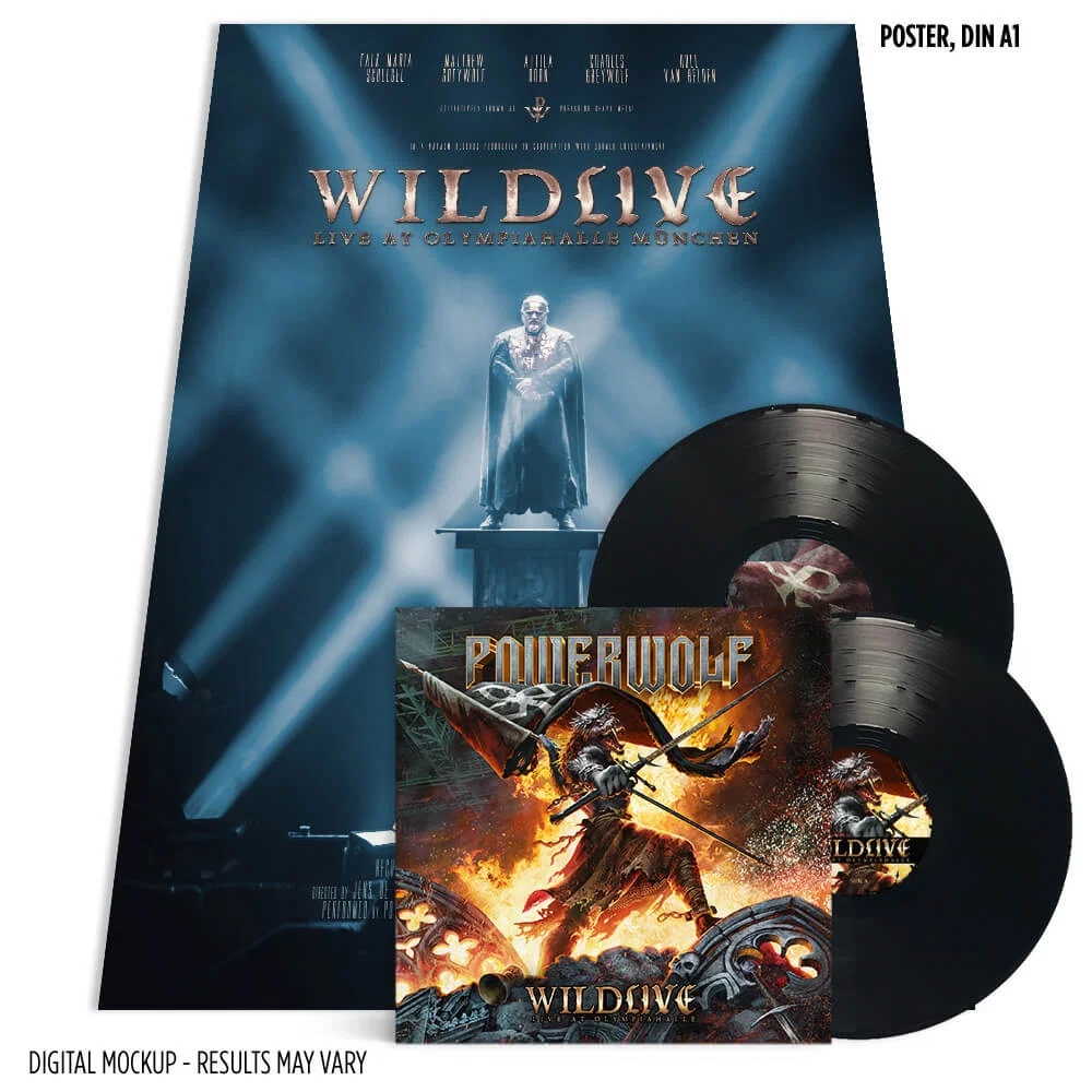 Powerwolf: Wildlive (Live At Olympiahalle) 2Vinyl (lp)
