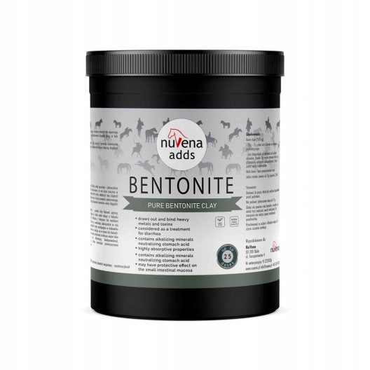 

NuVena Bentonit dla koni 800g