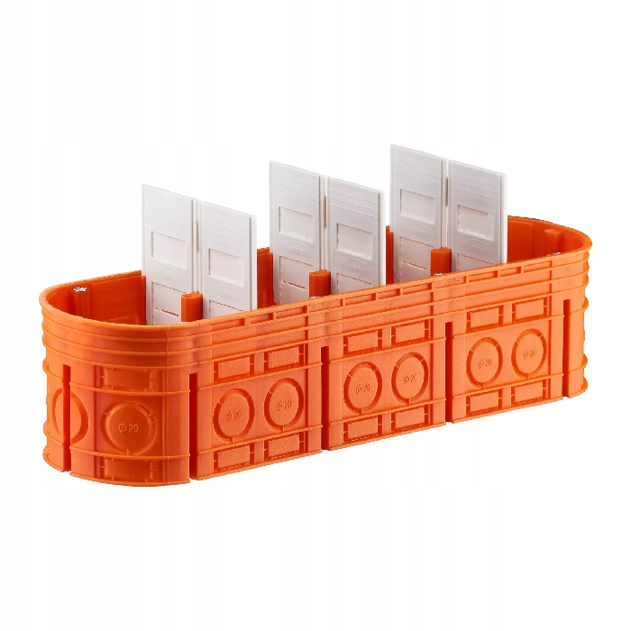 

Puszka podtynkowa poczwórna 60mm 4x60 głęboka