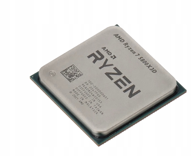 CPU AMD Ryzen 7 5800X3D CPU AM4 MSI umożliwi podkręcanie procesora AMD Ryzen 7 5800X3D na płytach