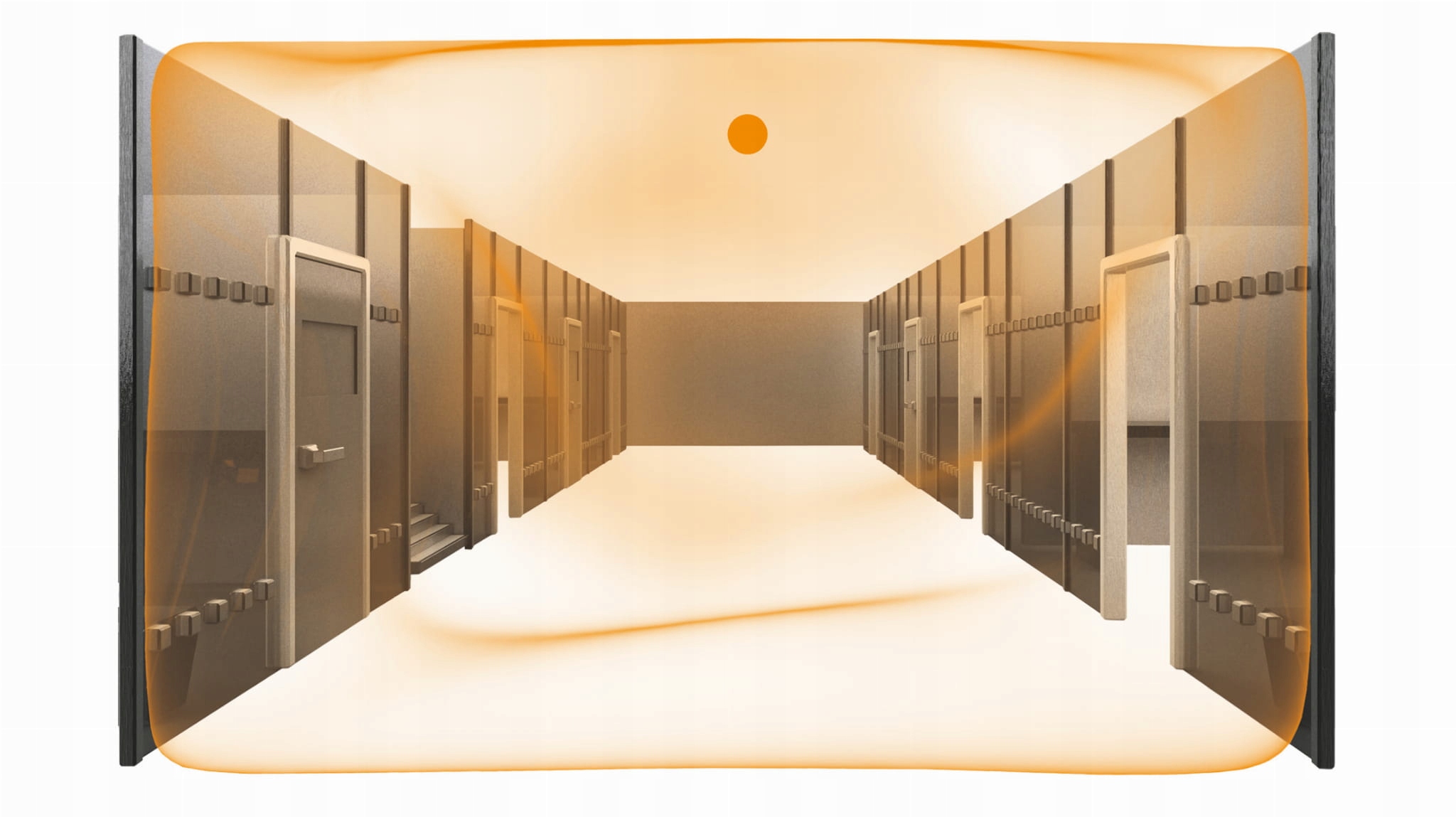 Czujnik obecności Steinel Dual US DALI-2 Biały Marka bez marki