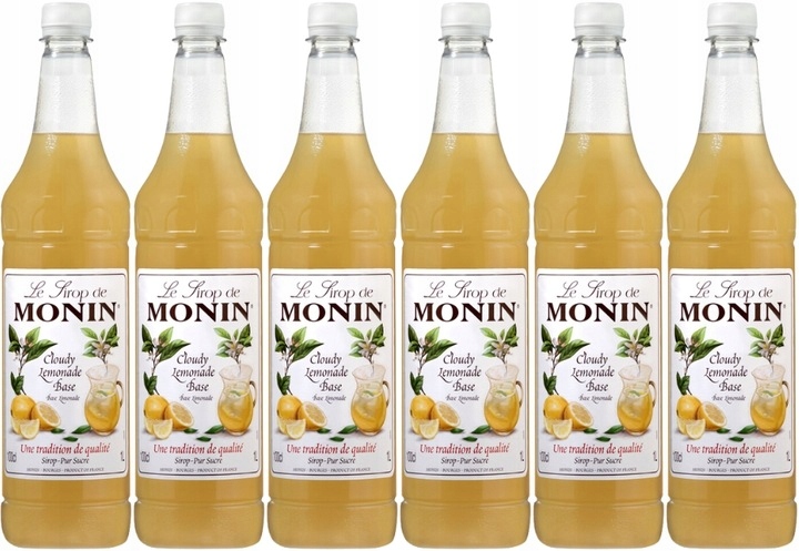 Syrop smakowy Monin Cloudy Lemonade Baza lemoniady 6L