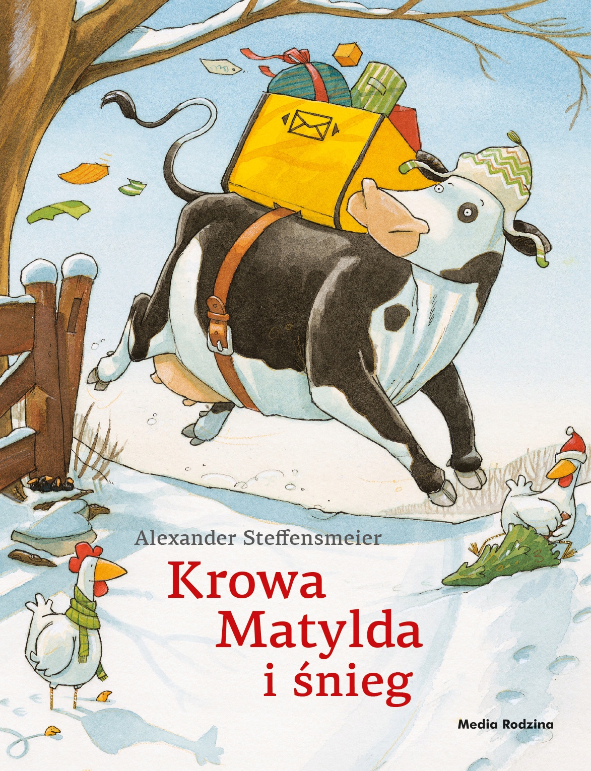 Krowa Matylda I Śnieg Alexander Steffensmeier