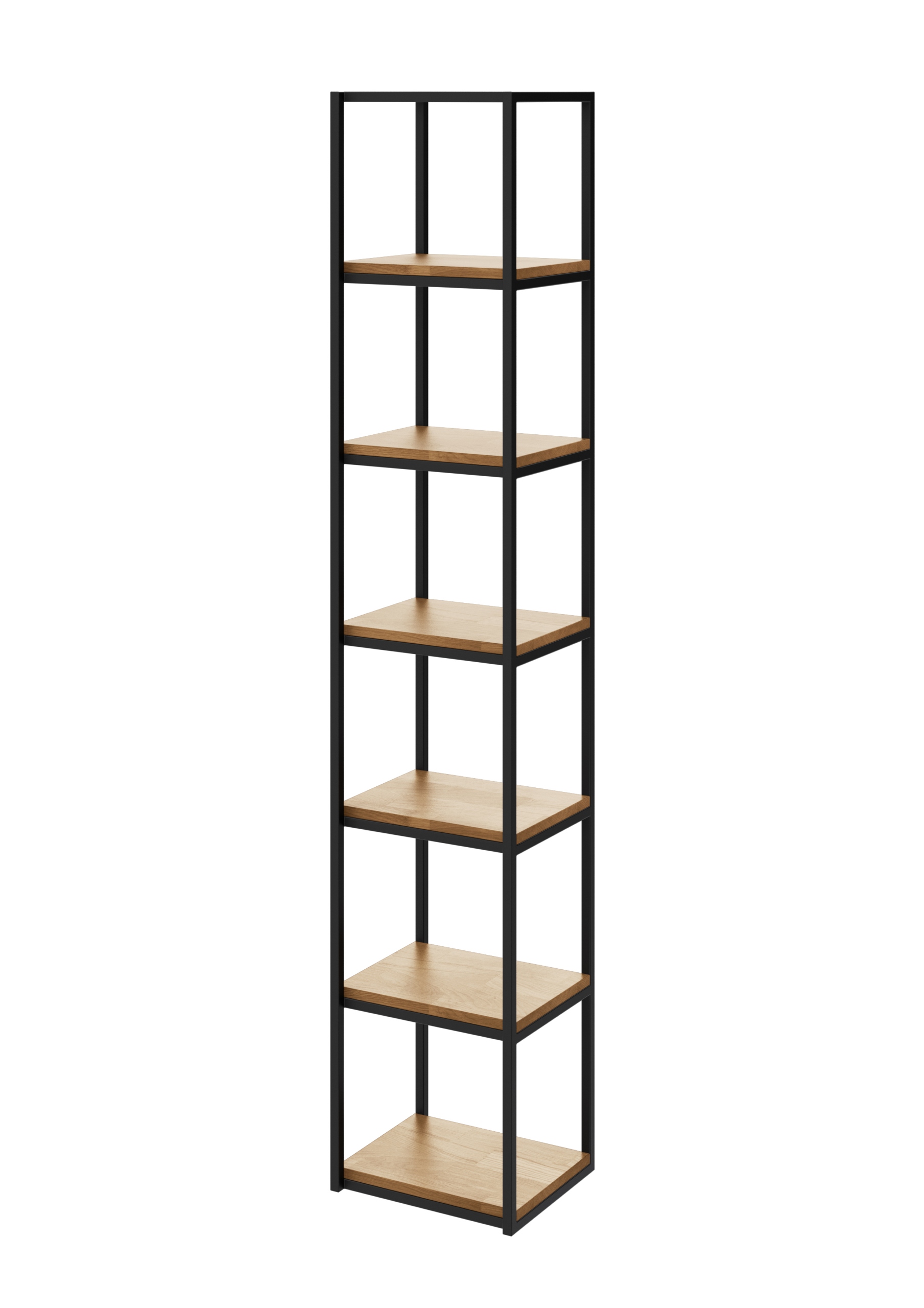 Regál Wood Box 212x40 Loft na knihy