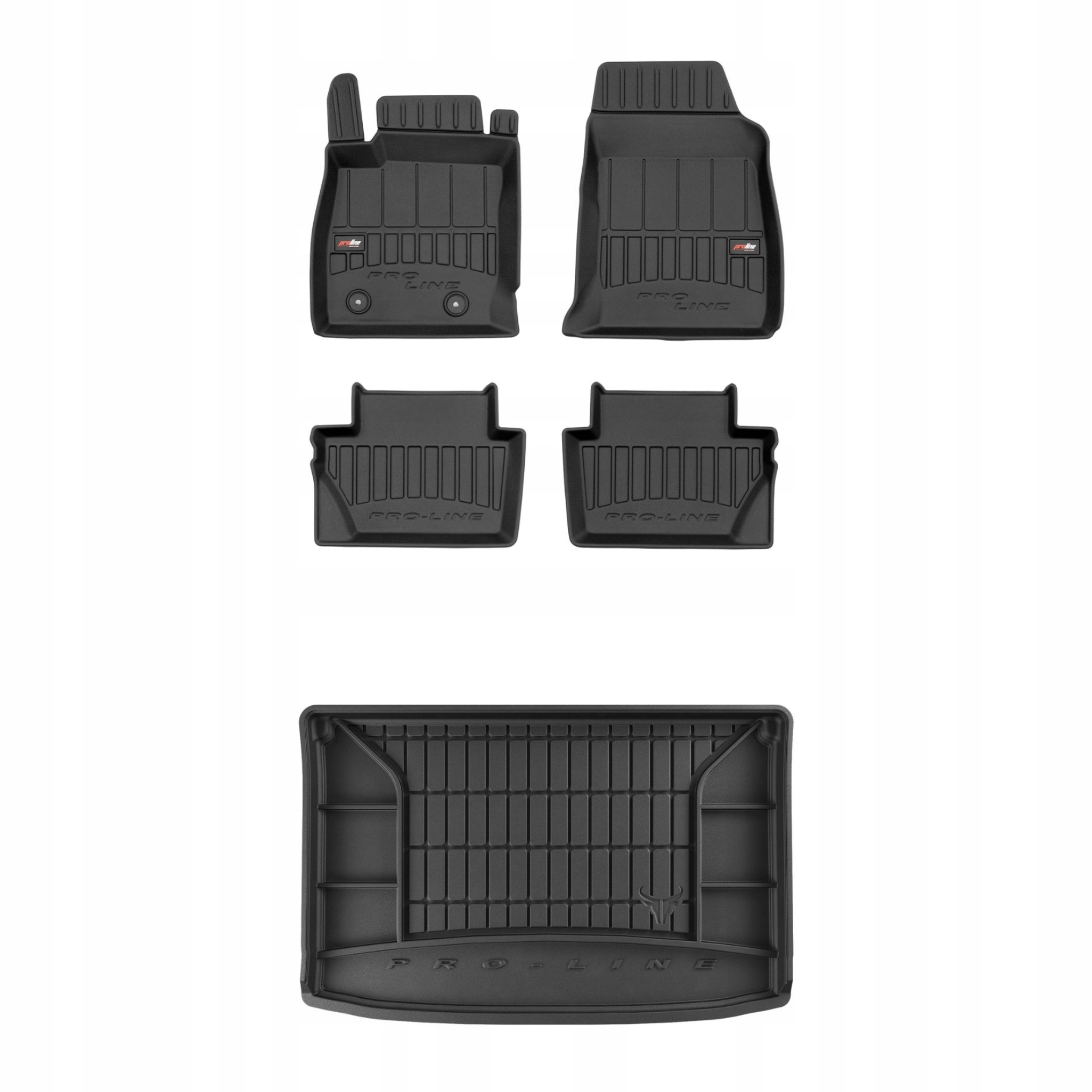 Sada gumových kobercov a rohoží pre Ford EcoSport II 2017-2022