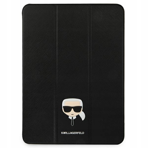 Karl Lagerfeld KLFC11OKHK iPad 11" Pro 2021 Book Cover černý/černý Saffian