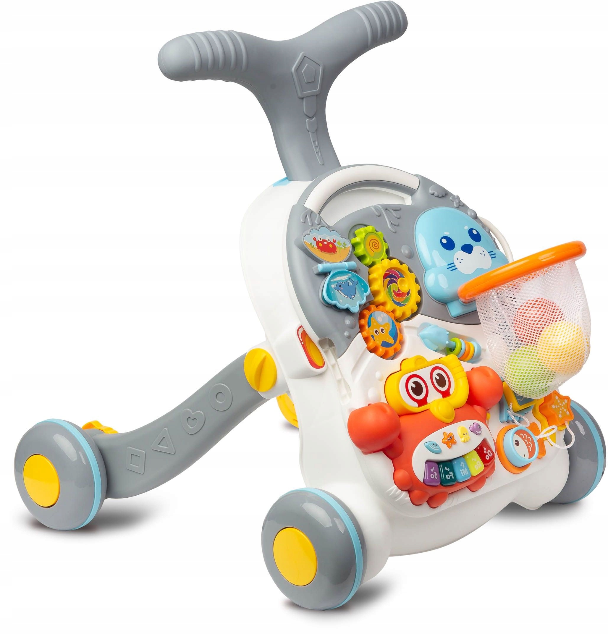 Multimedialny Pchacz Stolik 2 W 1 Toyz Spark