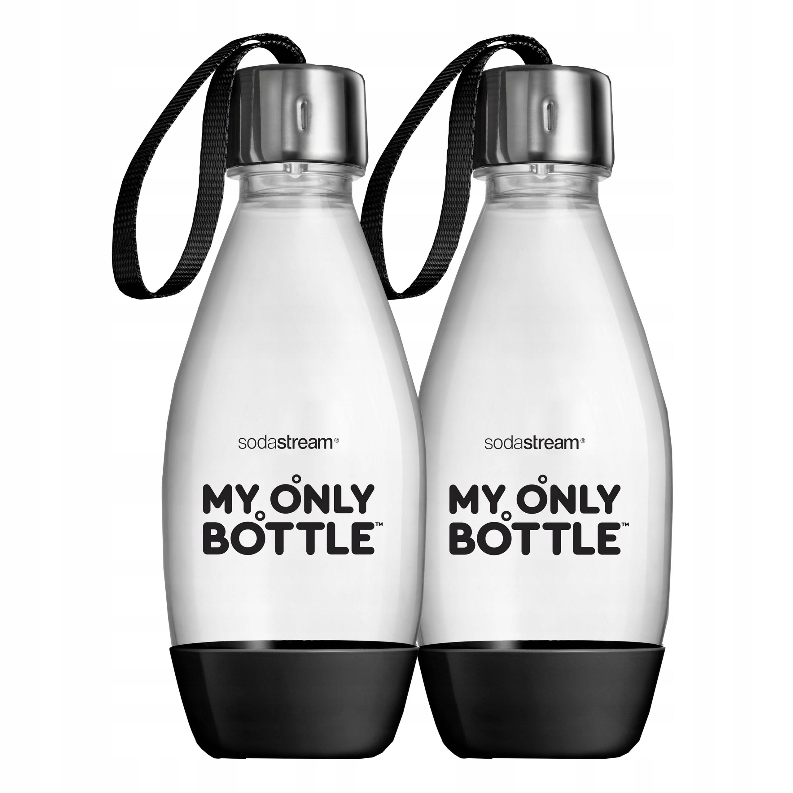 

Butelka SodaStream My Only Czarna 0,5L 2 sztuki