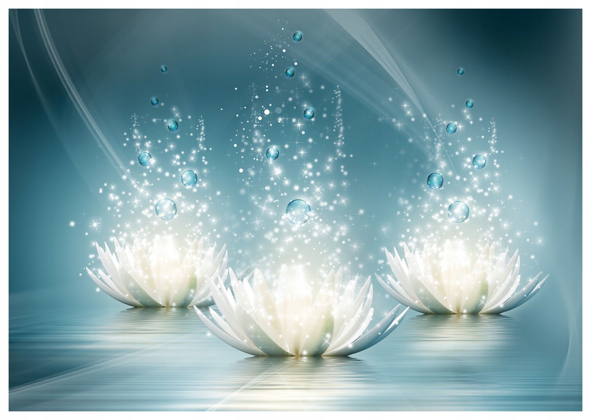 Fototapeta Lotosy lesk klid elegance vinylová 416x290 lepidlo