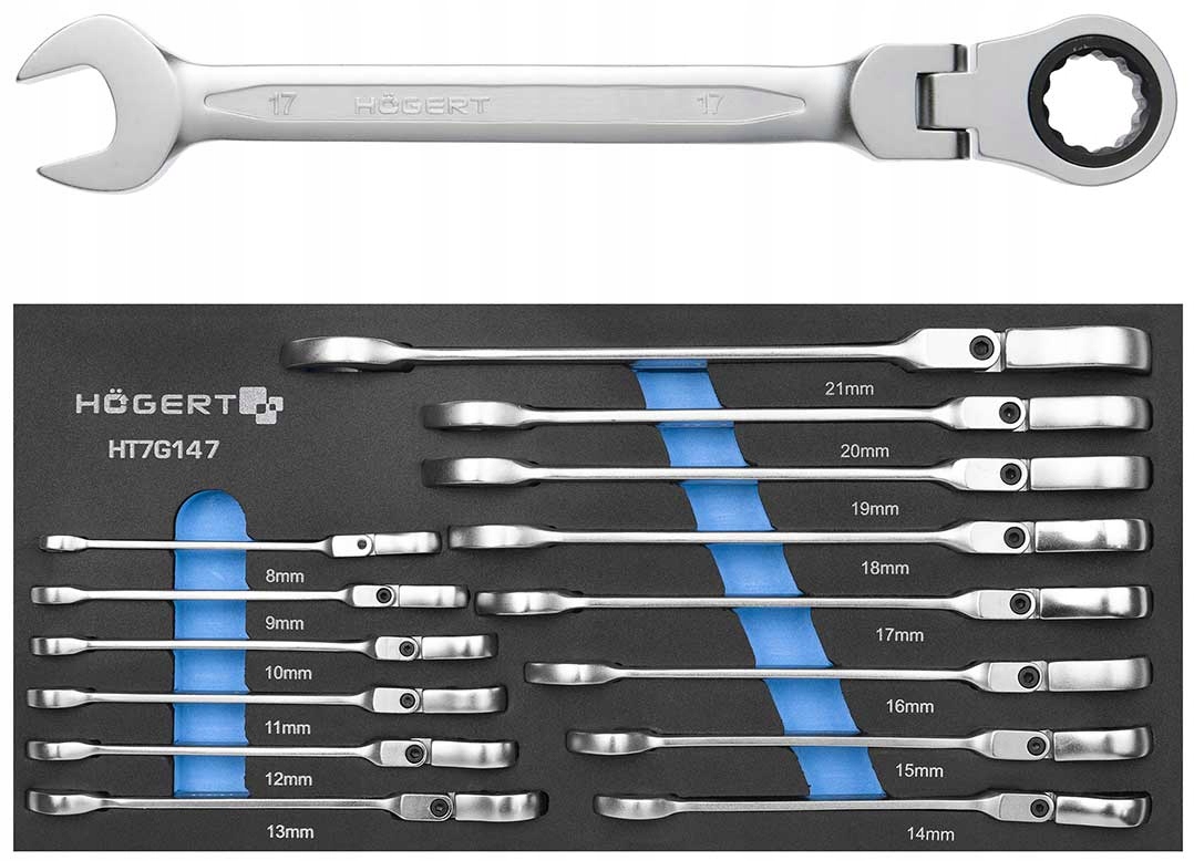 НАБОР ГАЕЧНЫХ КЛЮЧЕЙ С ШАРНИРНЫМ СОЕДИНЕНИЕМ