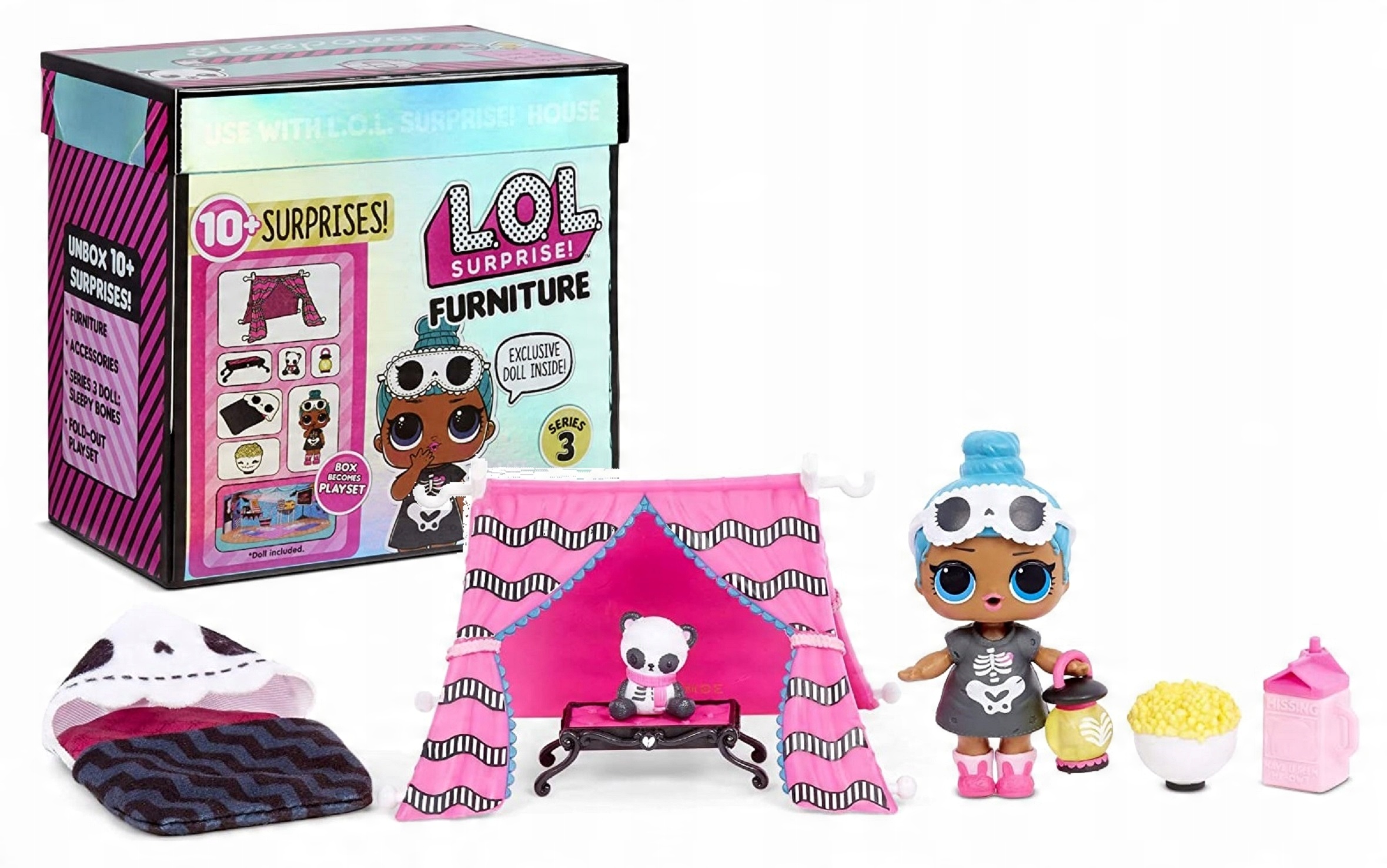 

Lalka Lol Surprise Furniture S3 Sleepy Bones