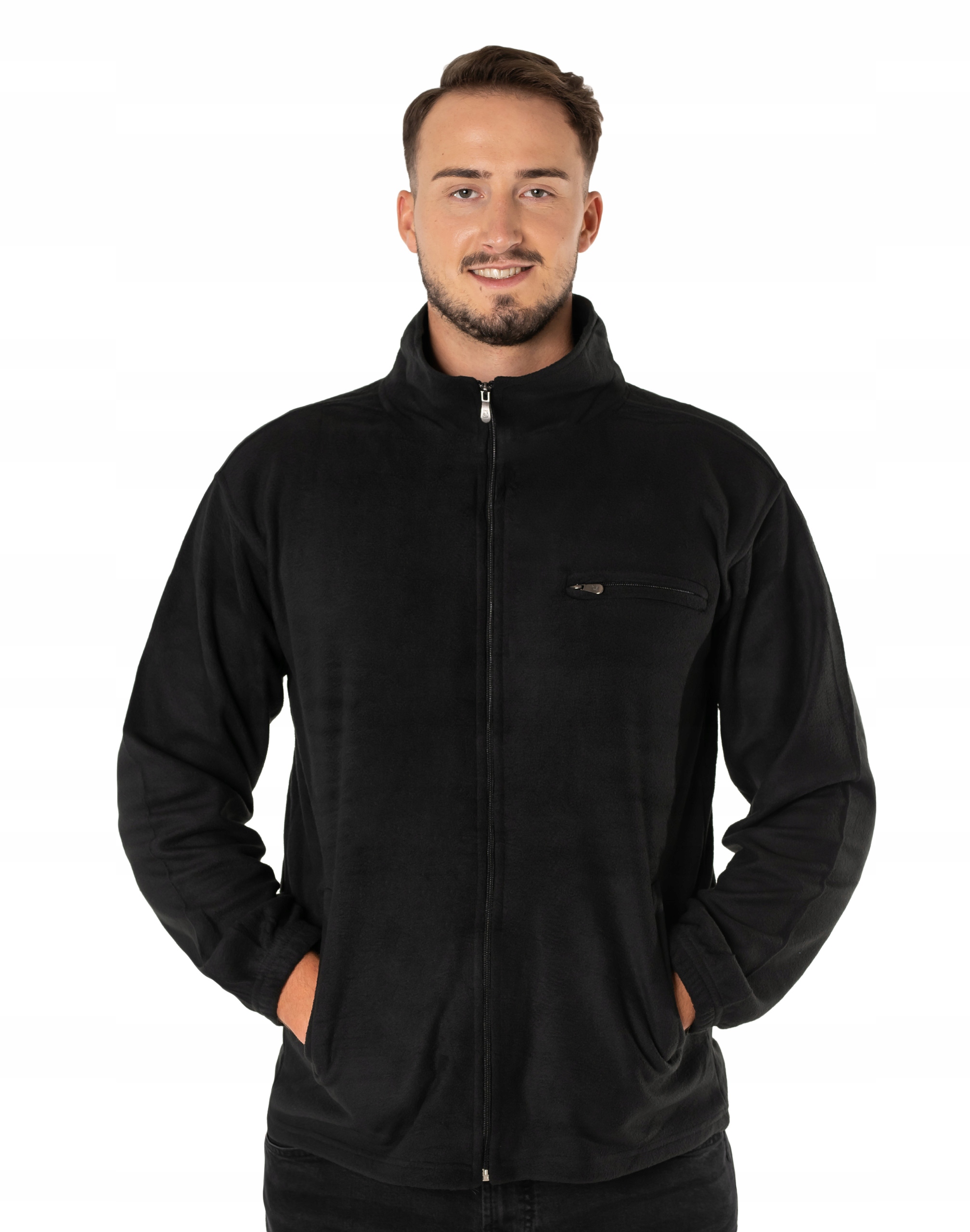 

Ciepła Bluza Polarowa Męska Polar Męski 3039-1 XL