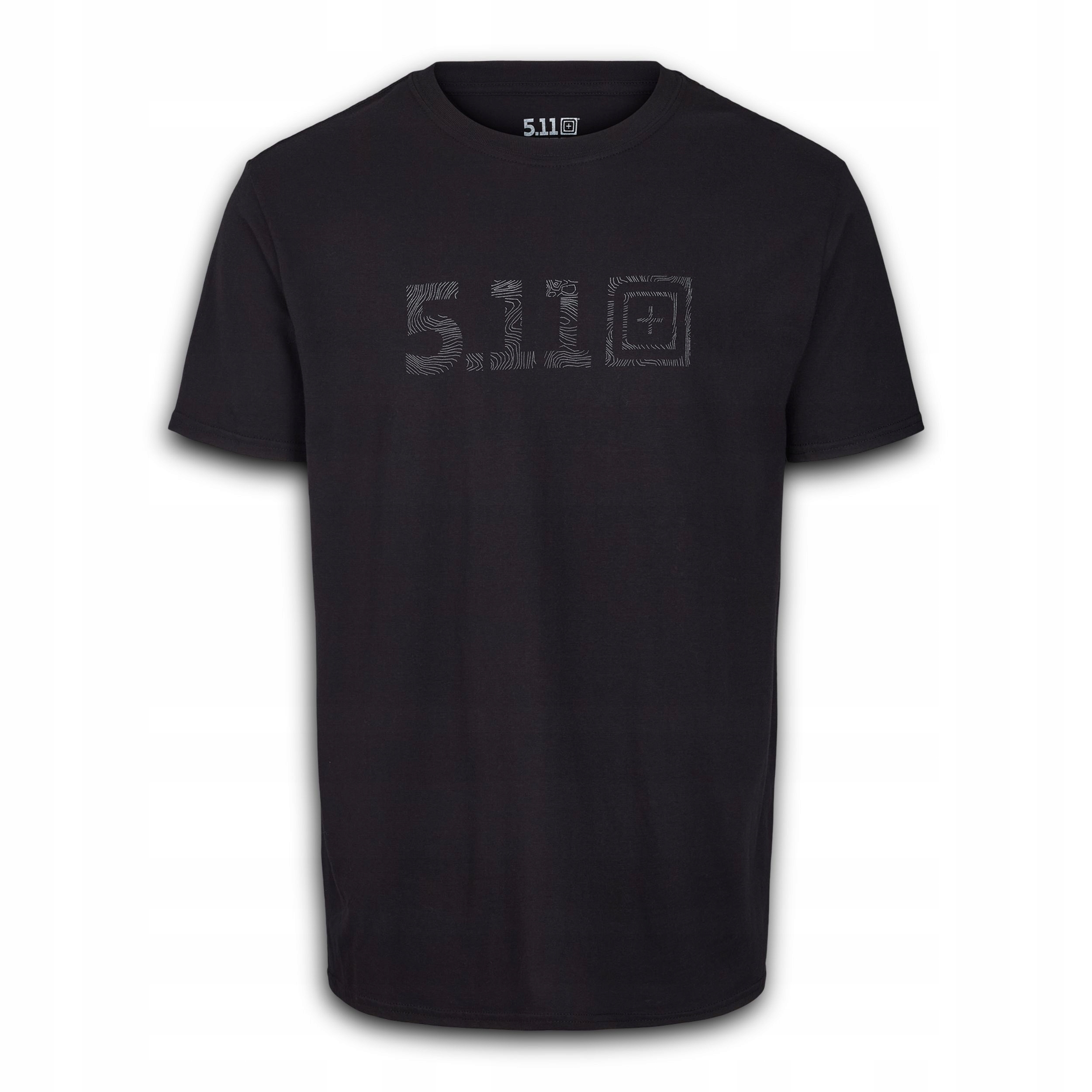 5.11 Koszulka T-Shirt Topo Logo S Black 76027