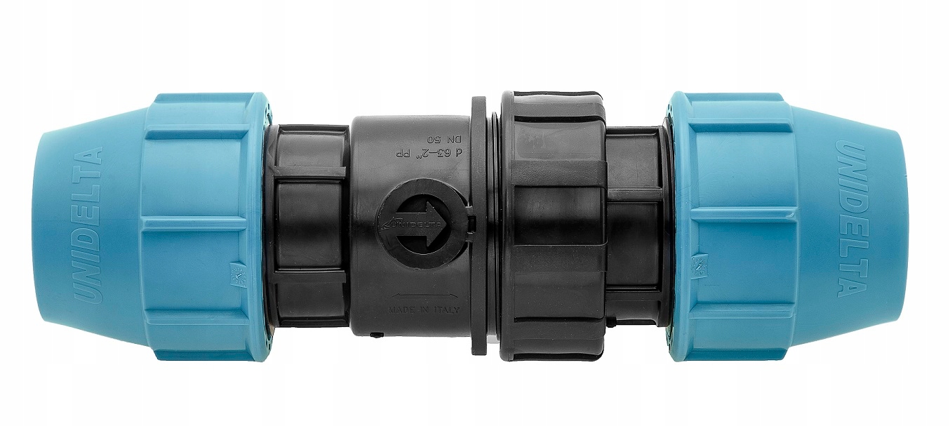 Zawór zwrotny PE 32 unidelta na rure 32mm iw122