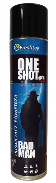 

Odświeżacz Powietrza One Shot Bad Man 600ML