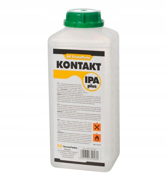 

Izopropanol alkohol izopropylowy Ipa 1L Ag 1000ml