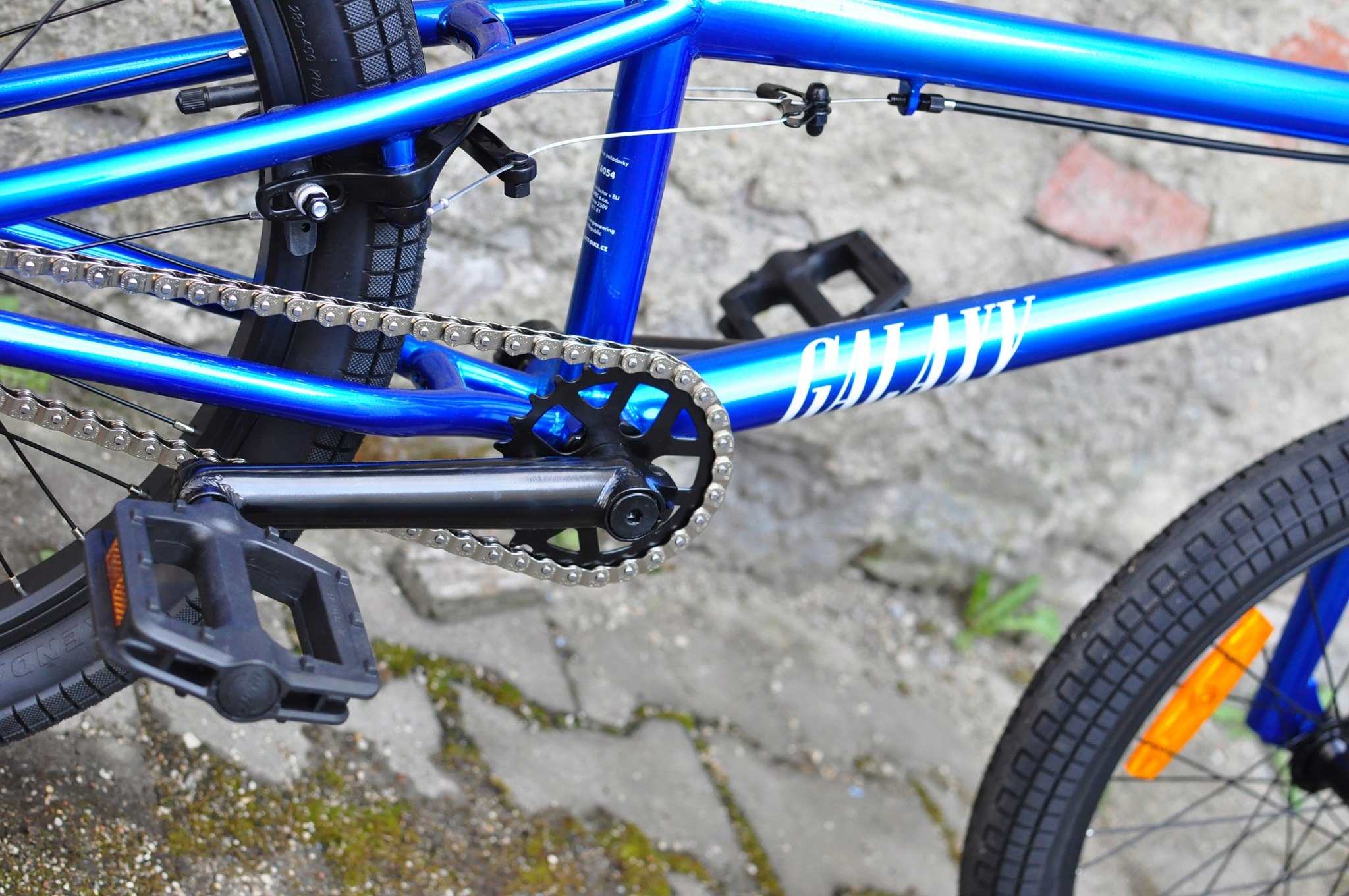 Rower BMX Galaxy Spot rama 13 cali kolo 20 " niebieski Hamulce U-brake