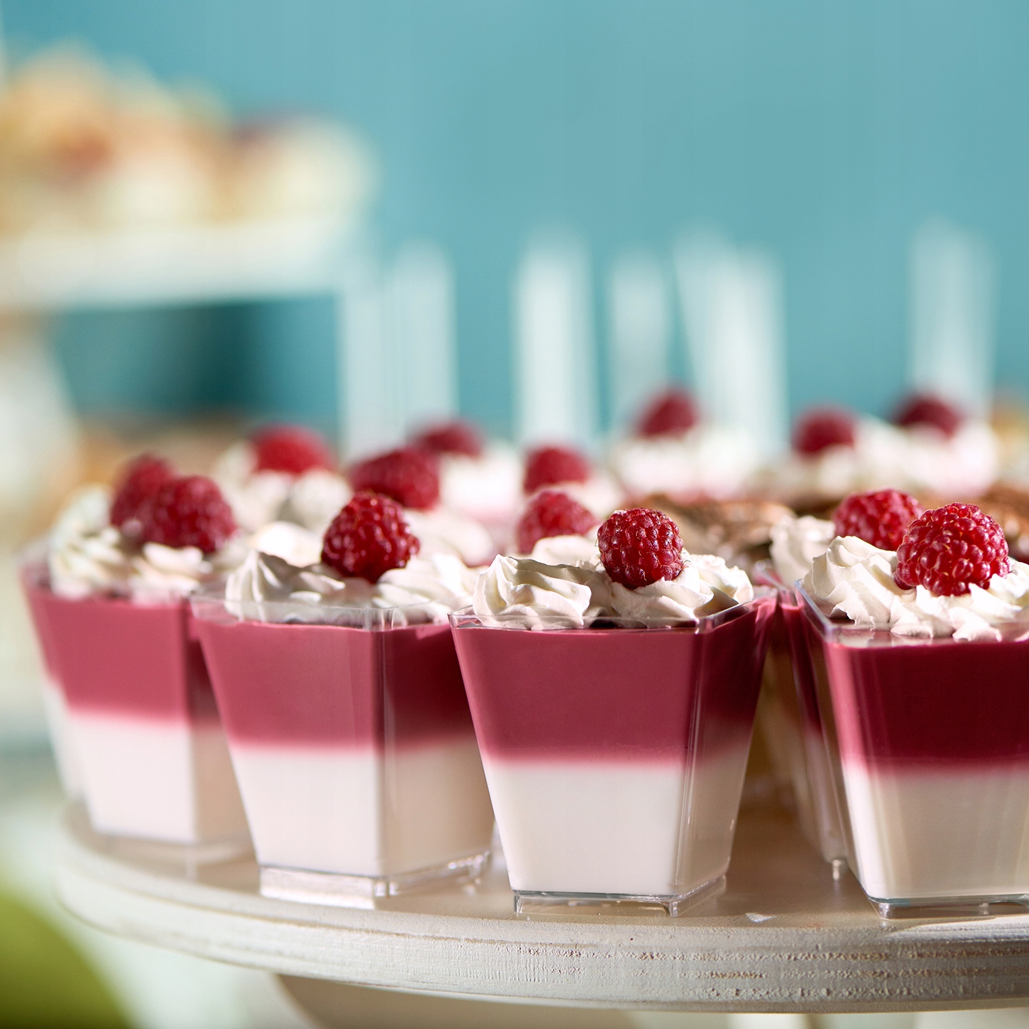 Pucharki do Deserów Kwadratowe 120ml 50szt Deser EAN (GTIN) 5904463315921