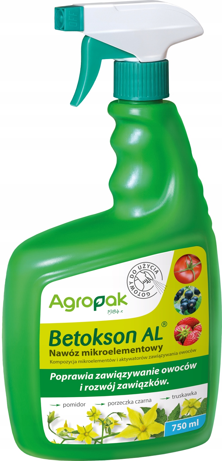 

Betokson Al 750ML Nawóz pomidor truskawki wiśnia