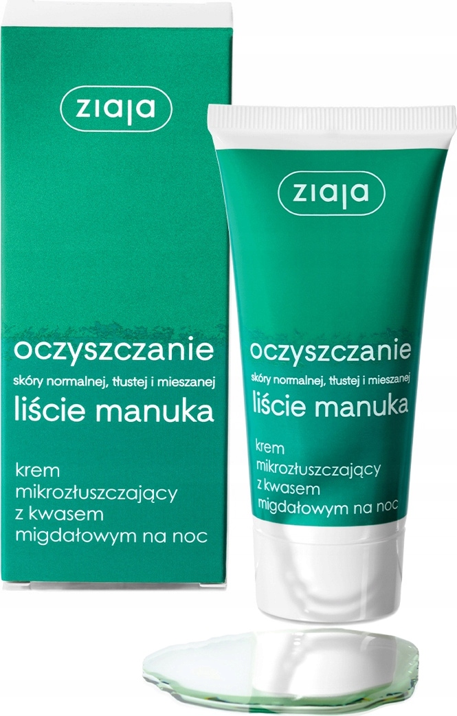 

Ziaja Liście Manuka Krem złuszczający na noc 50 ml
