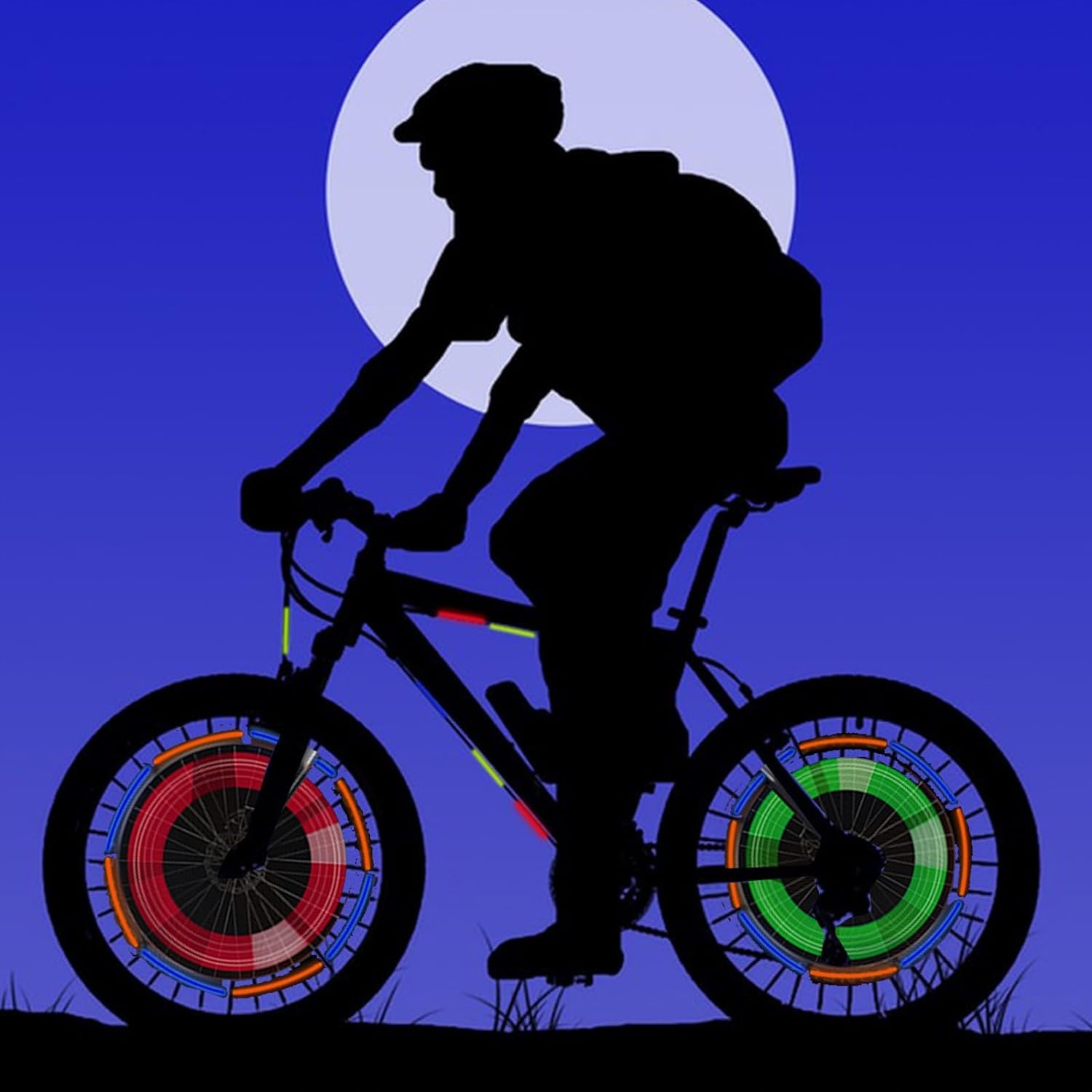 RURKI ODBLASKOWE NA SZPRYCHY ROWERU PASKI ODBLASKI PATYCZKI ZESTAW 72 SZT EAN (GTIN) 5821039185