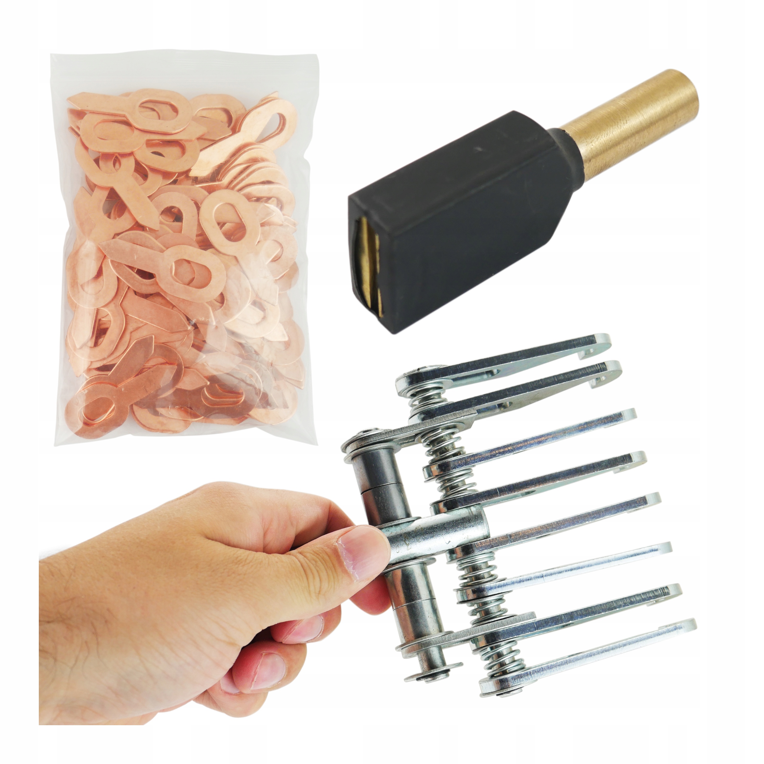 Příslušenství pro svařovací stroj Spotter Szpon 8h 4mm Elektroda pro bity Bity Rovné