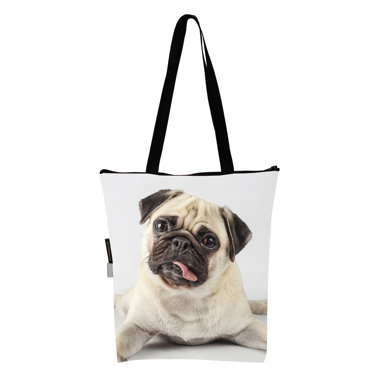 

Torba torebka z Psem Mopsem Mops na prezent siatka