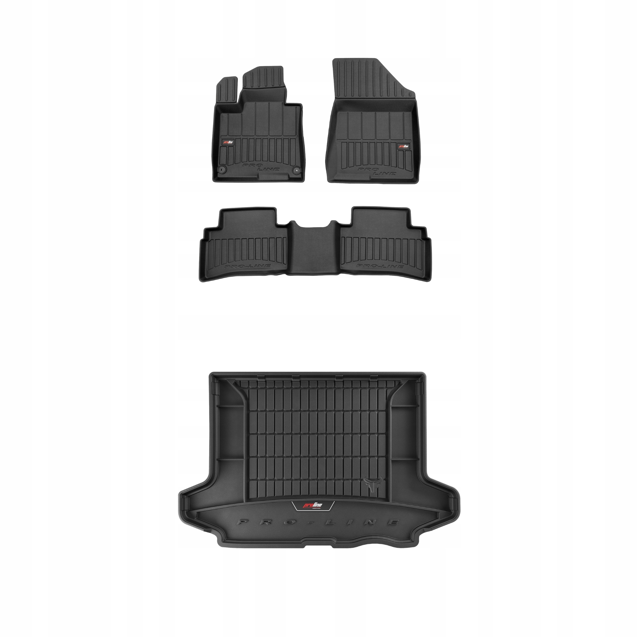 Frogum 3D Sada gumových koberců a rohože s logem pro Kia Sportage V od roku 2021