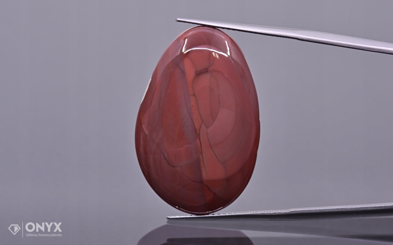 Jaspis Imperial nízký kabošon nepravidelný 29,5x19,5 mm