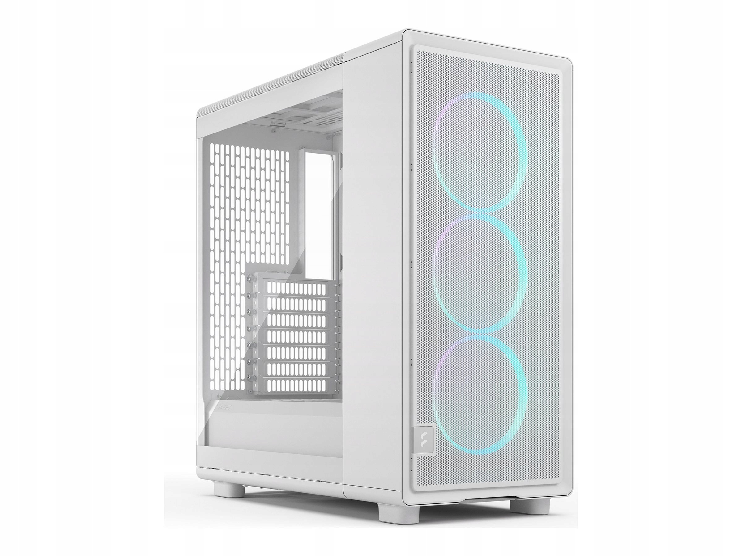 Počítačová Skříň Fractal Design Epoch v bílé barvě s průhledným Rgb tintem,
