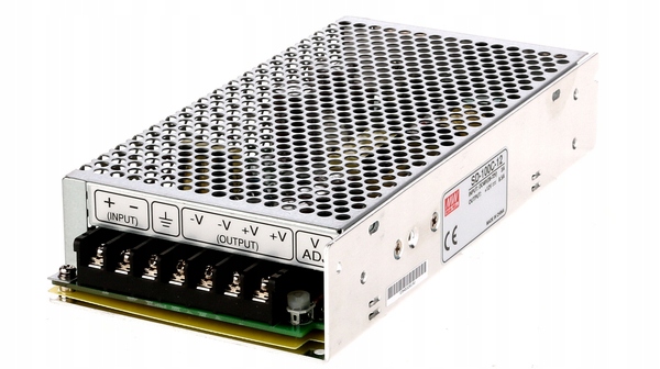 DC-DC měnič 100W, jeden výstup, 9,5-18V:12V 8,5A, zapouzdřený, Mean Well