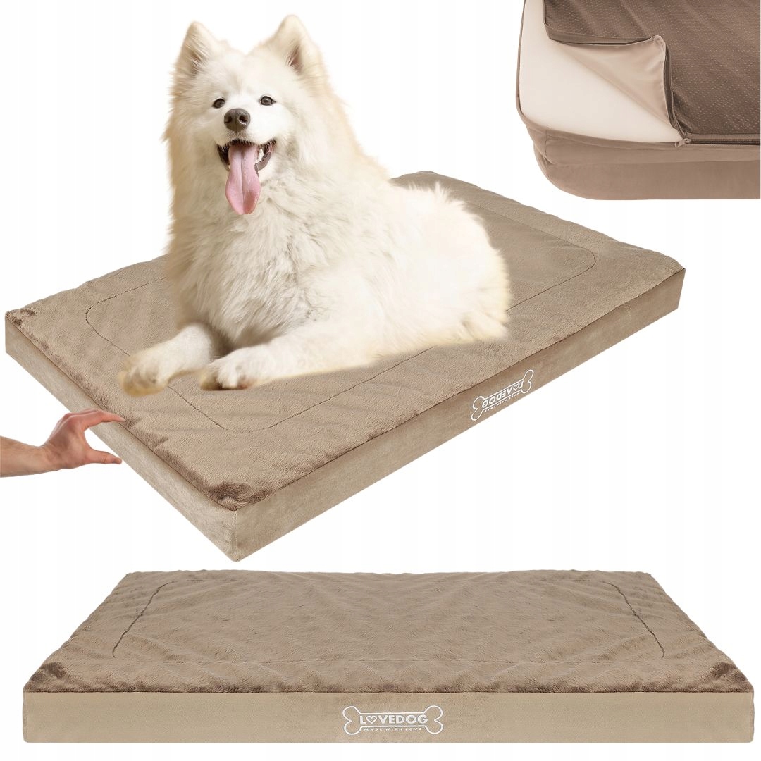 Levně Pelíšek Ortopedické Matrace pro velkého psa XL 100x75 Voděodolná podložka