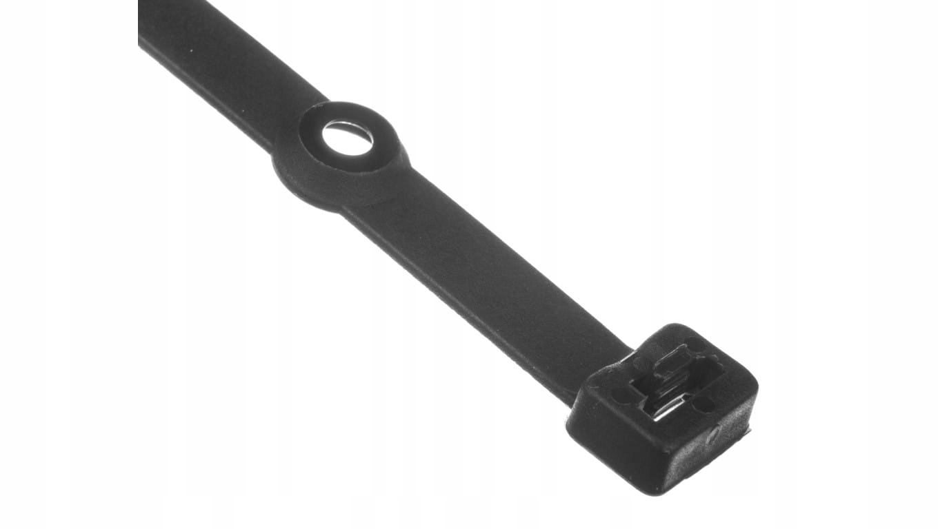 

Uchwyt Zaciskowy Paskowy Do Kabli Up-z fi38 Czarny