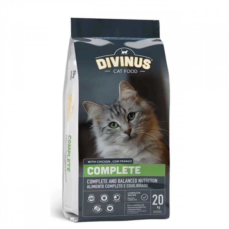 Levně Divinus Cat Complete suché krmivo pro kočky 20 kg
