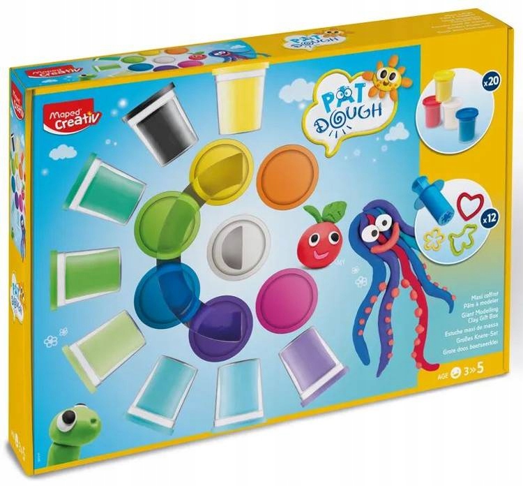 

Maped Masa Plastyczna 20 Kol Akcesoria 907217