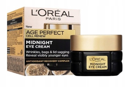 Krém pod oči na padající víčka Vrásky Sáčky L'Oreal Age Perfect Eye