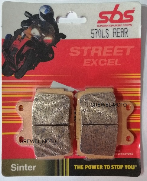 SBS 570LS Klocki hamulcowe XJ FZR FZS Diversion