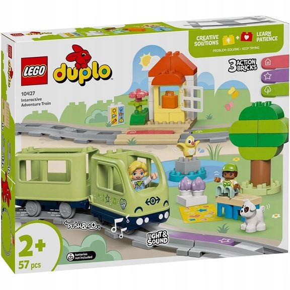 Lego Duplo Town Dobrodružství s interaktivním vlakem 10427