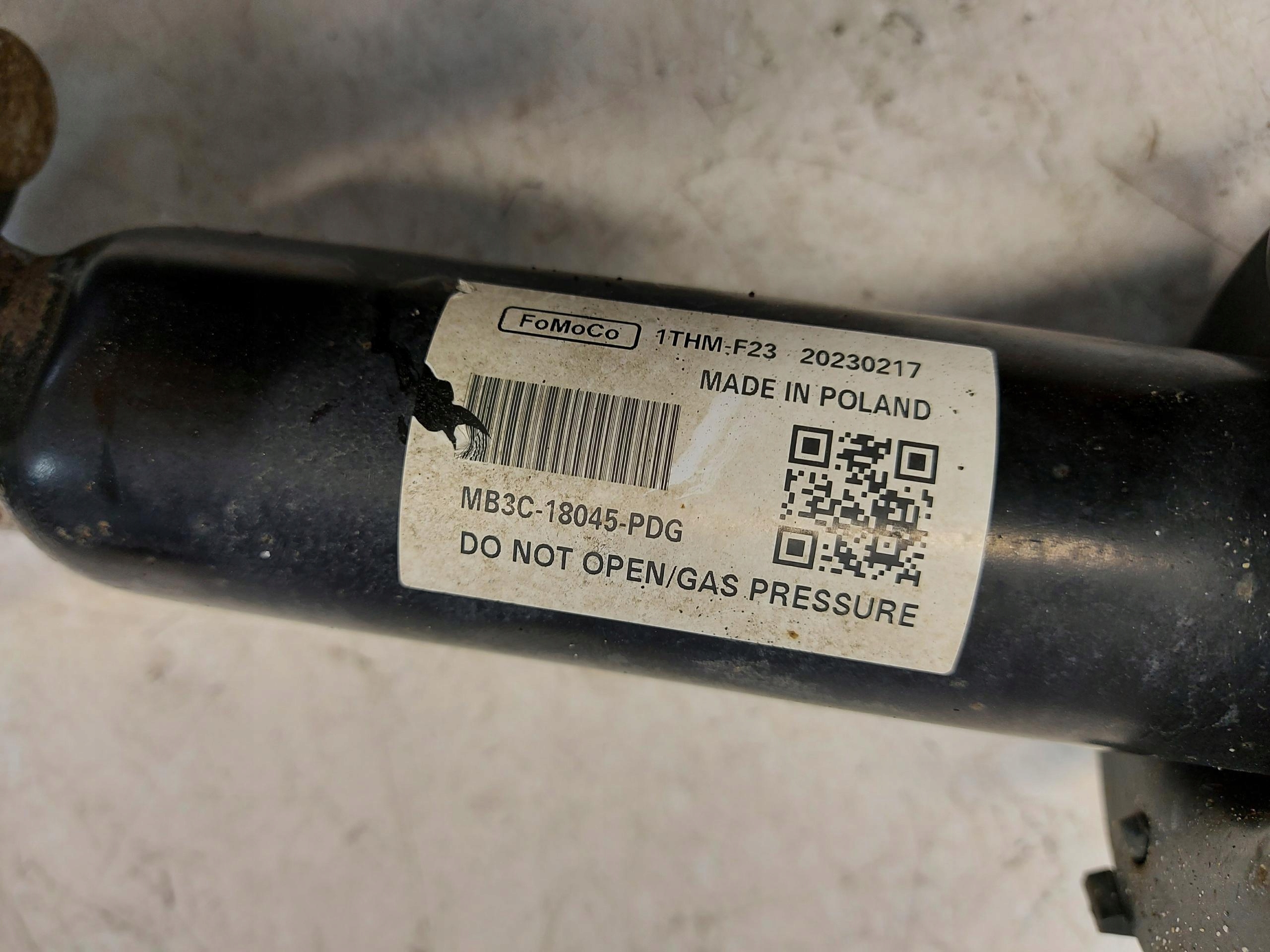 Ford Ranger VI 6 2024r shock absorber front MB3C-18045-PDG