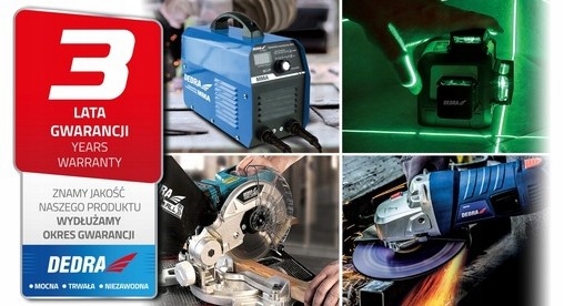 DEDRA NITOWNICA BEZSZCZOTKOWA AKU. 10KN DED7155 Zasilanie akumulatorowe