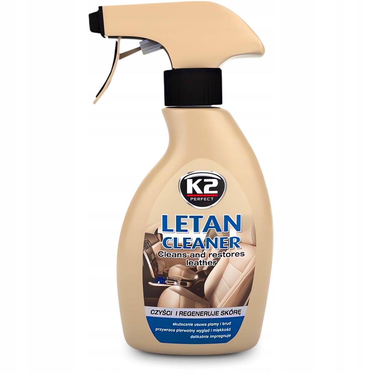 K2 Letan Cleaner 250 ML Środek Do Czyszczenia Regeneracji Skóry Spray