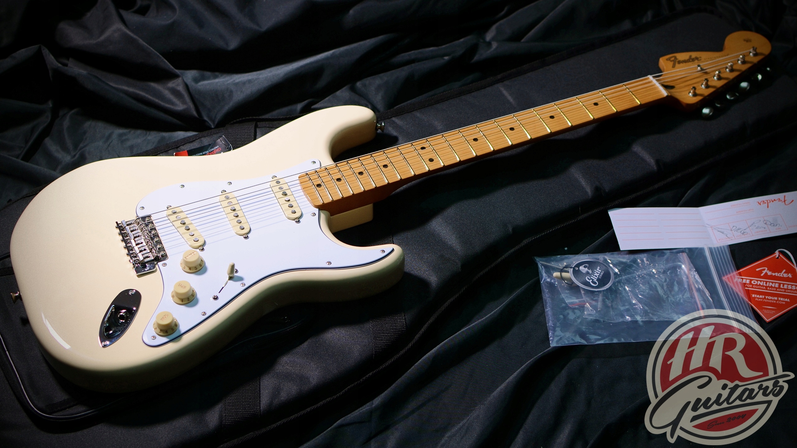 Fender Jimi Hendrix Stratocaster MN OWT gitara • Cena, Opinie