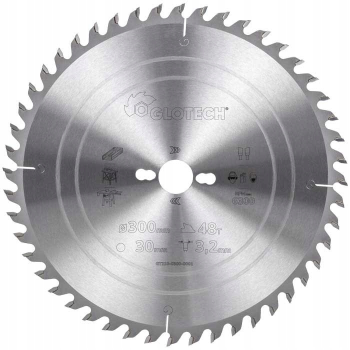 Piła Hm do cięcia drewna w poprzek 350x30x3,6/2,5/56z GS10 Combo Glotech