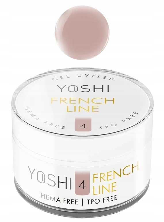 Stavební gel Yoshi French Line Gel No 4 50 ml