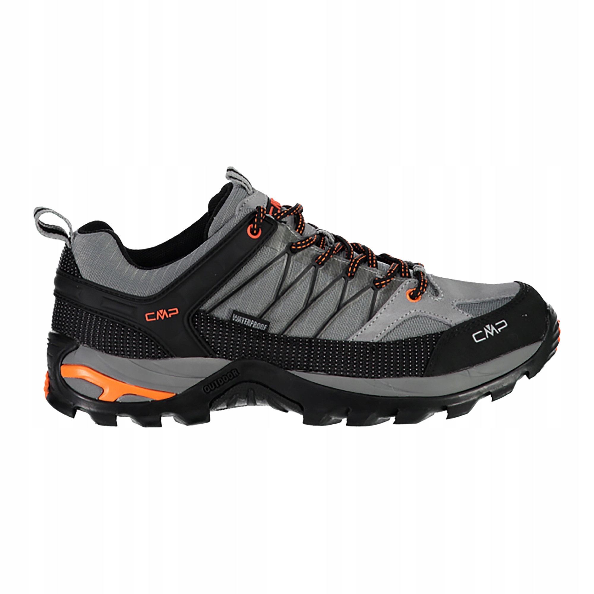 Buty trekkingowe męskie Cmp Rigel Low Wp cemento/nero 42 Eu